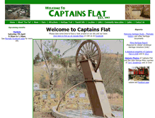 Tablet Screenshot of captainsflat.org